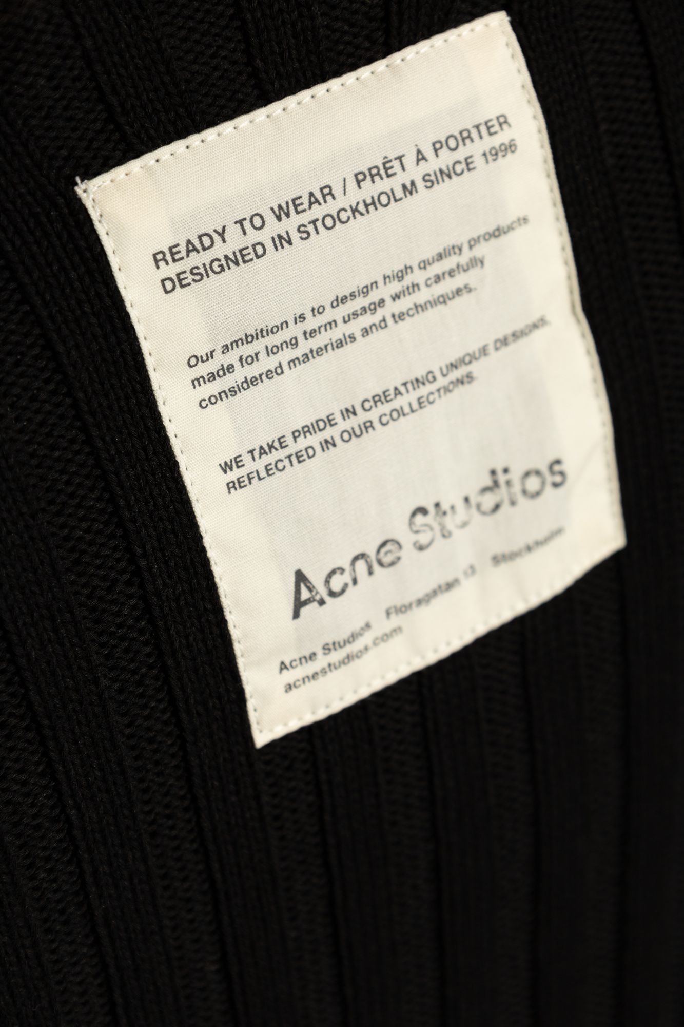 Acne Studios Ribbed sweater | Women's Clothing | Vitkac Acne Studios Ribbed sweater | Women's Clothing | Vitkac